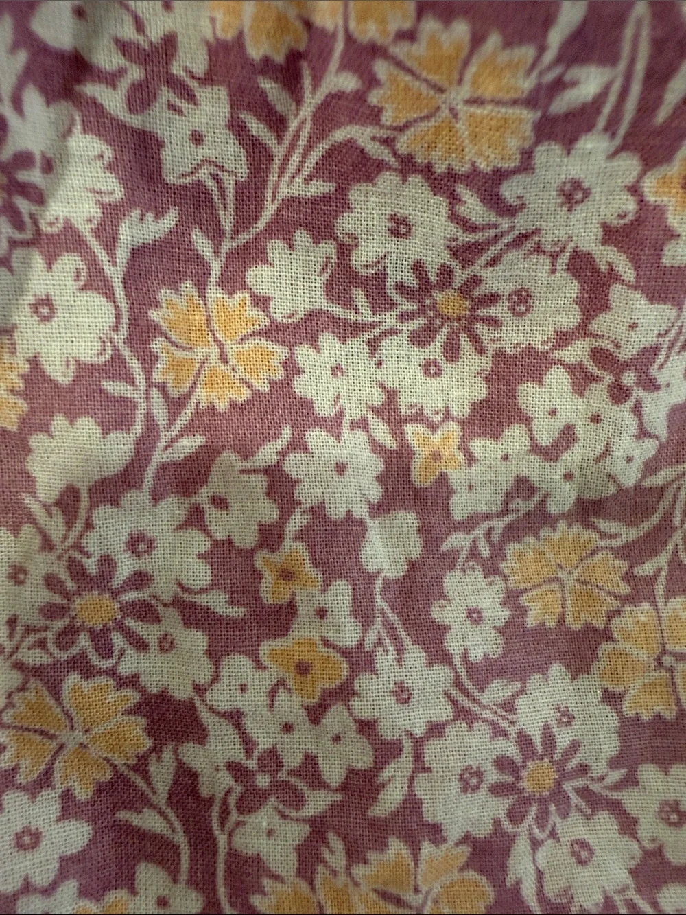 GAP Girls Floral Smocked Tank Top
